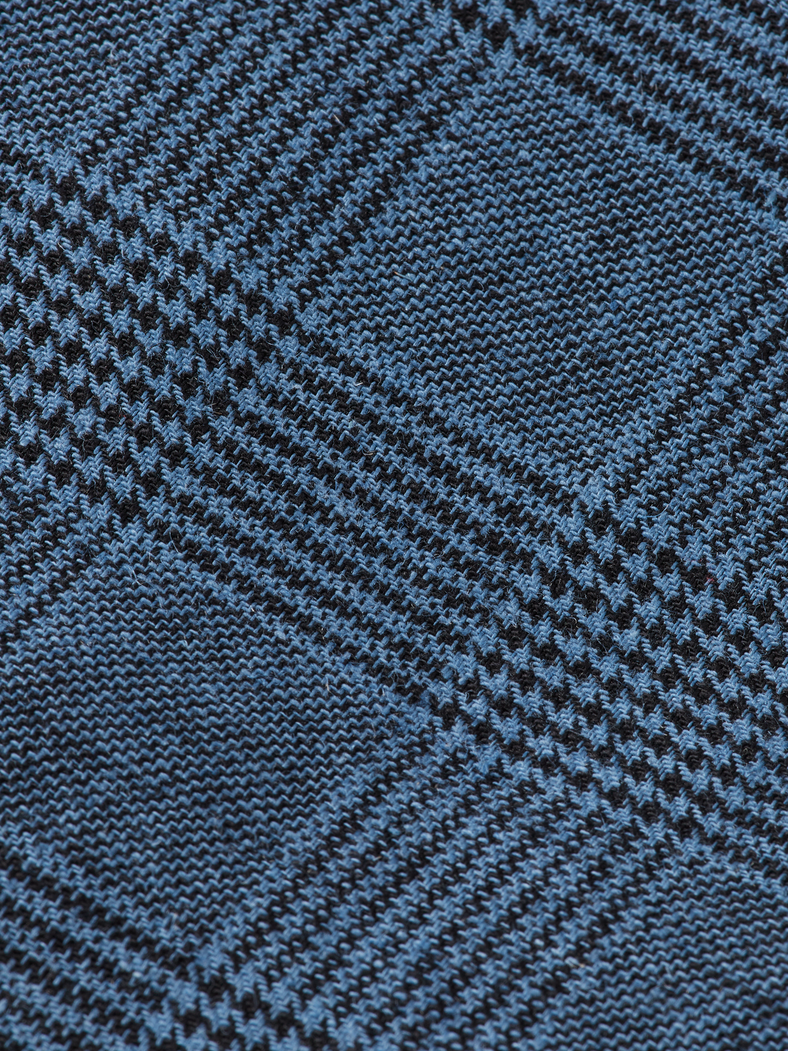 DOUBLE-BREASTED CHECK BLAZER