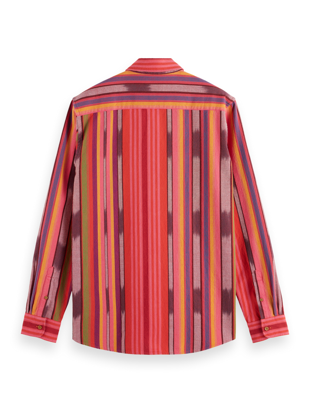 SPACE DYE STRIPE SHIRT