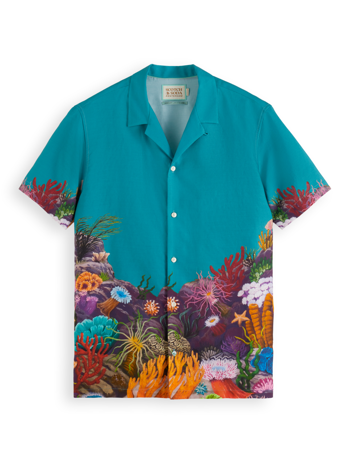 PLACEMENT PRINT TENCEL