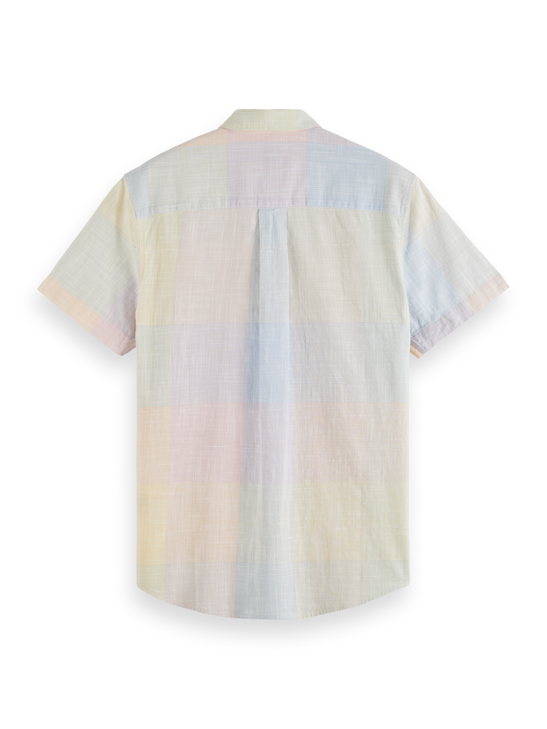 STRUCTURED CHECKED SHORT SLEEVE SHIRT