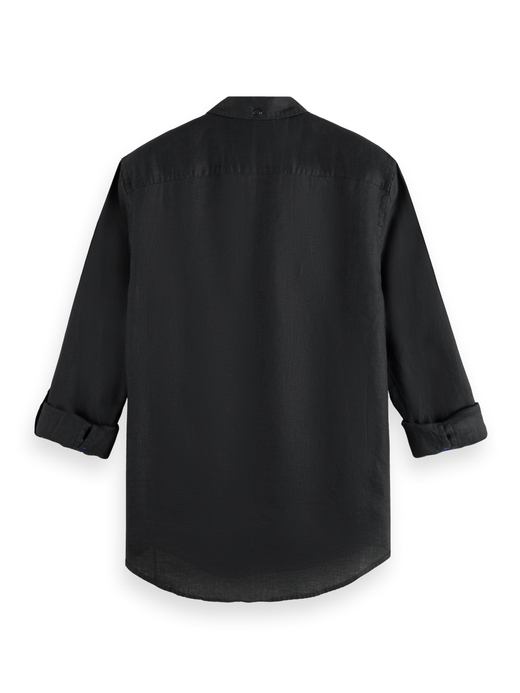 LINEN SHIRT WITH ROLL-UP