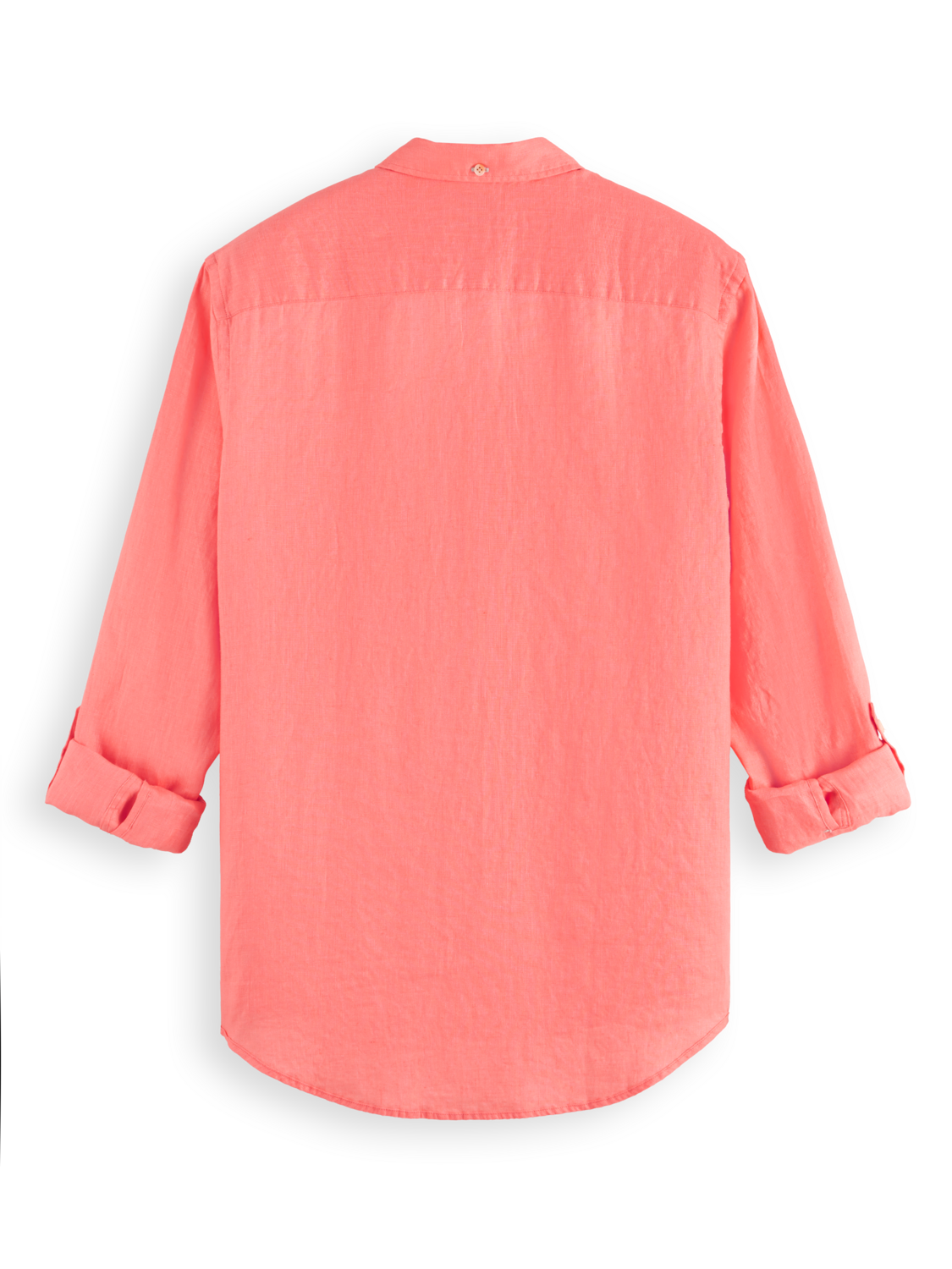 LINEN SHIRT WITH ROLL-UP
