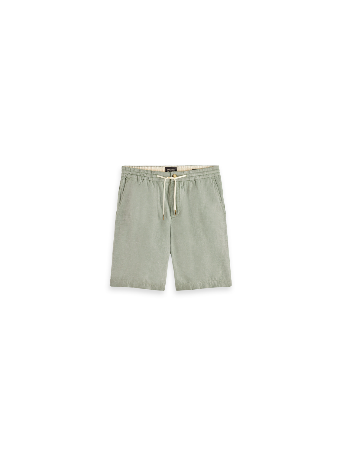 Fave – Bermuda aus Baumwoll-/Leinen-Twill