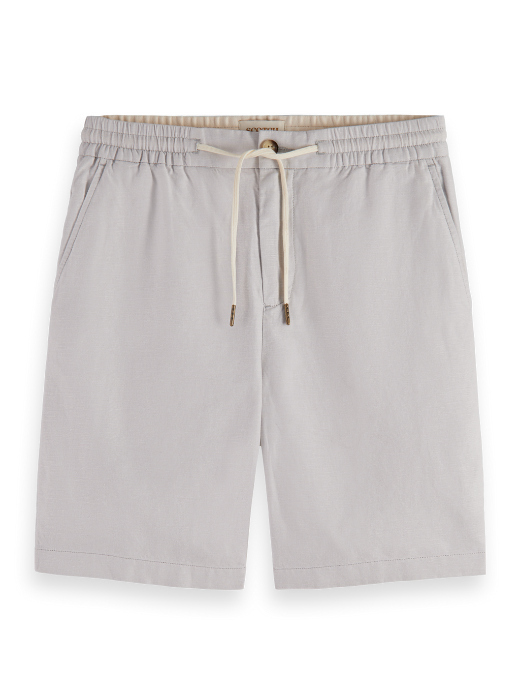 FAVE- COTTON/LINEN TWILL BERMUDA