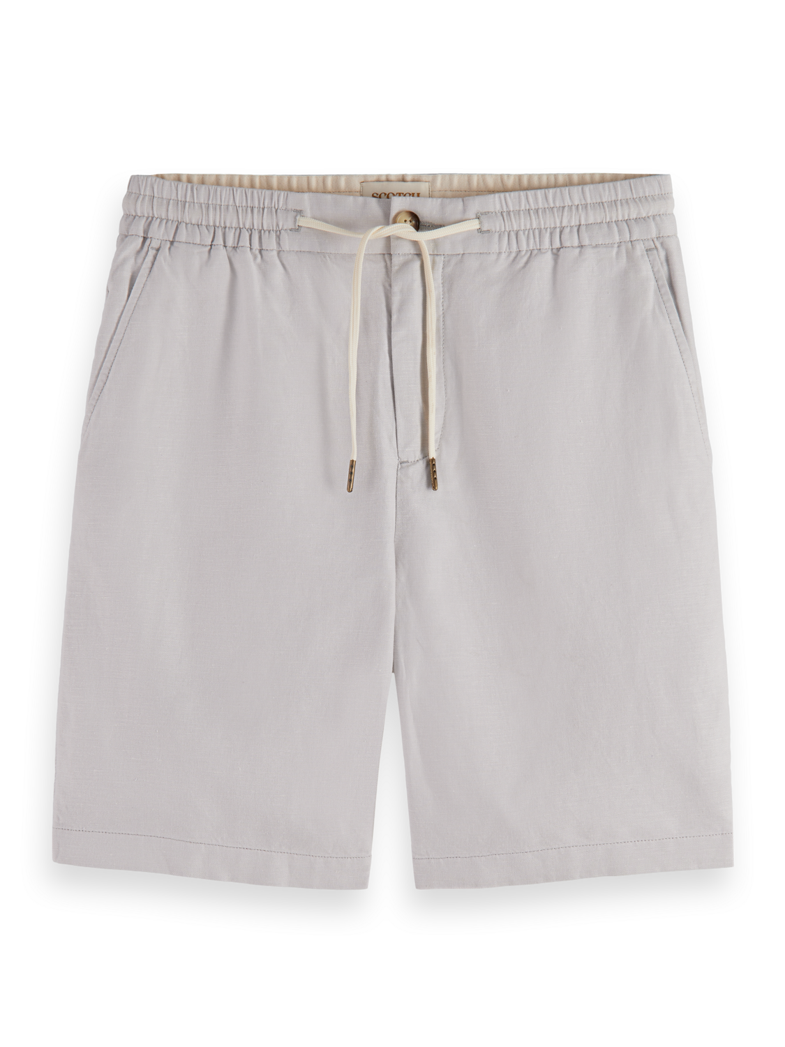FAVE- COTTON/LINEN TWILL BERMUDA