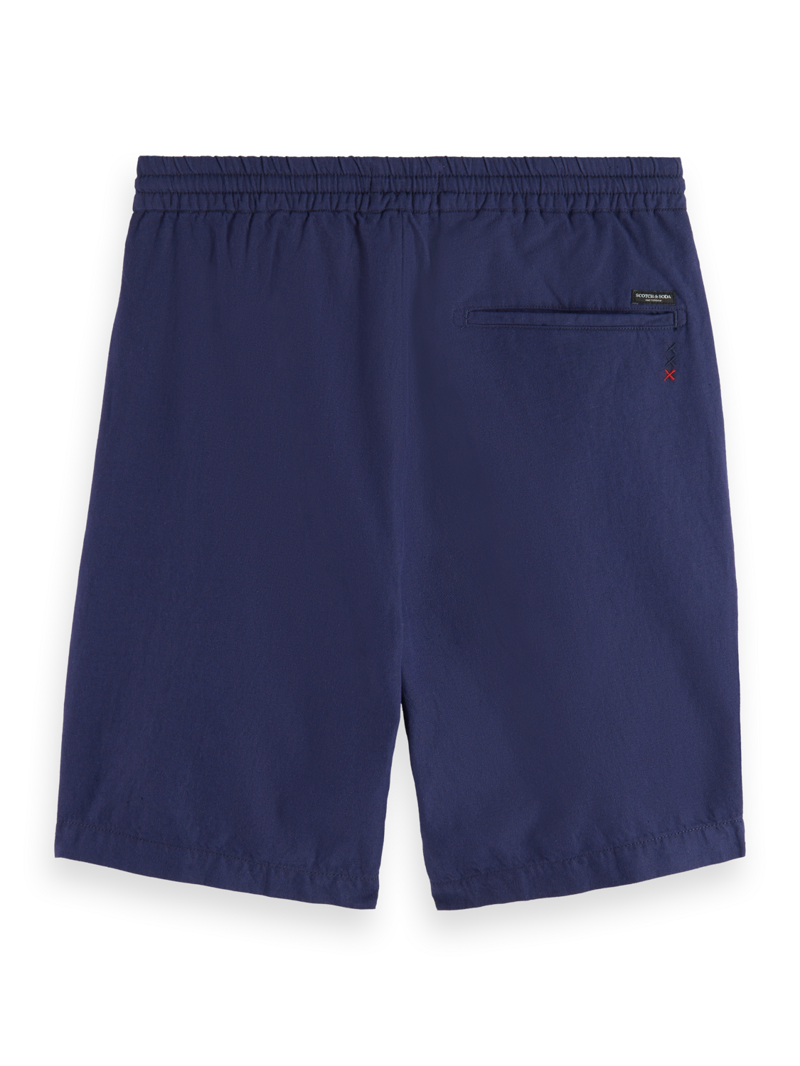 Fave – Bermuda aus Baumwoll-/Leinen-Twill