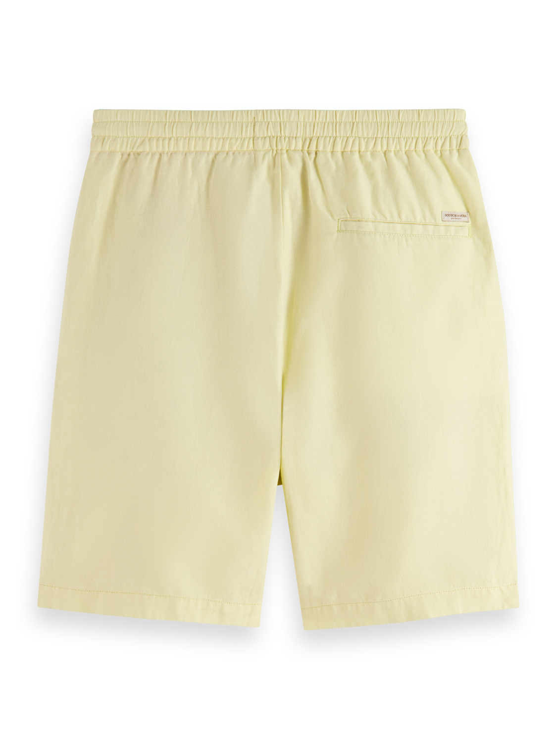 FAVE- COTTON/LINEN TWILL BERMUDA