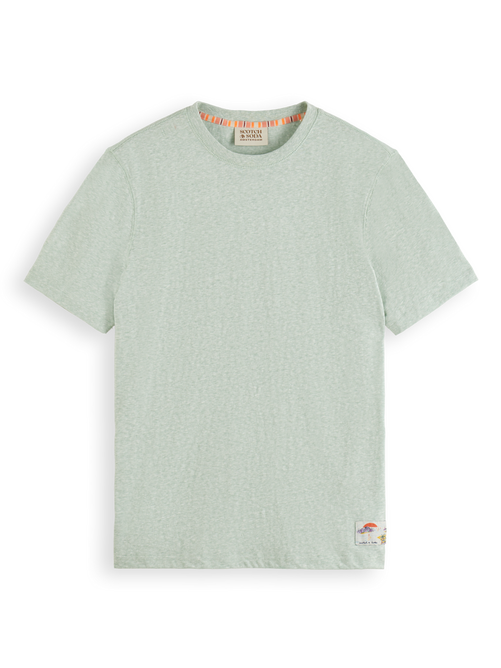 MELANGE LABEL T-SHIRT