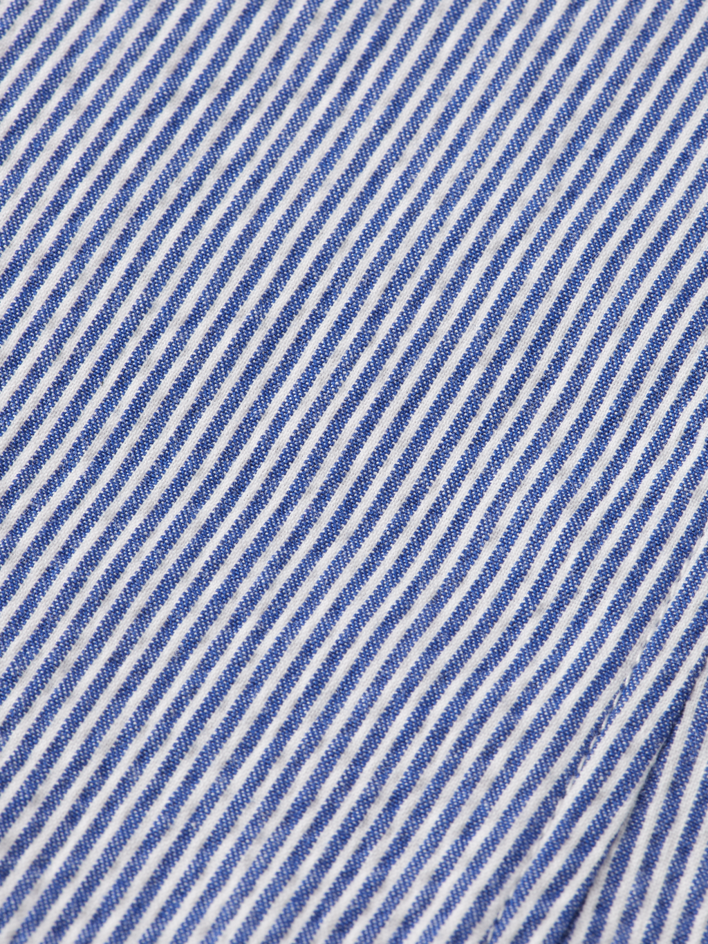 UNCONSTRUCTED STRIPED SEERSUCKER BLAZER