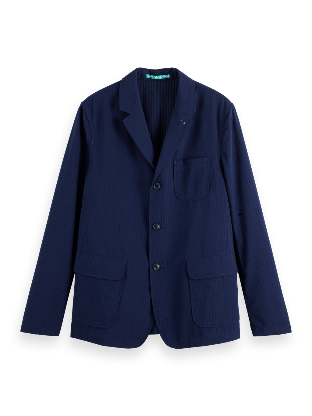UNCONSTRUCTED SEERSUCKER BLAZER