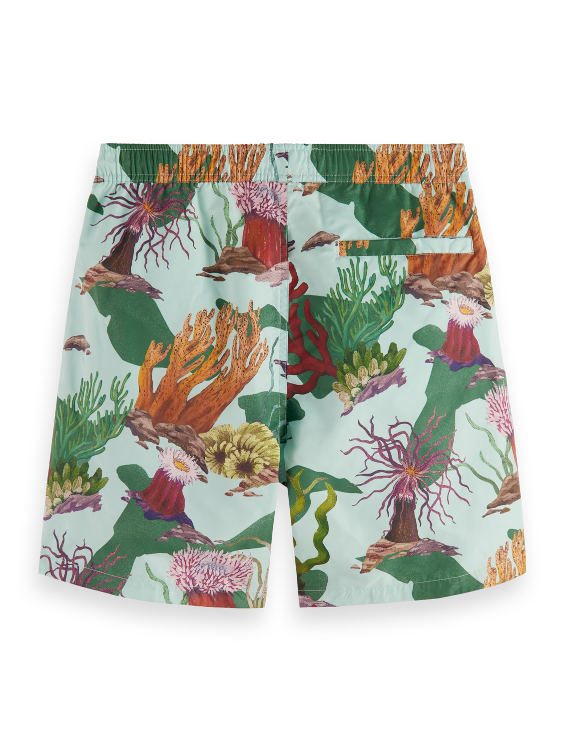 MID LENGTH SWIM SHORT ALL OVER PRINT