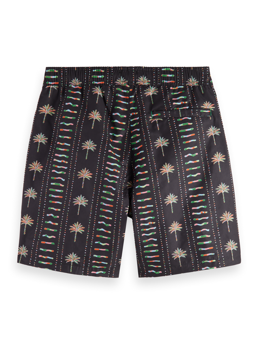 MID LENGTH SWIM SHORT ALL OVER PRINT