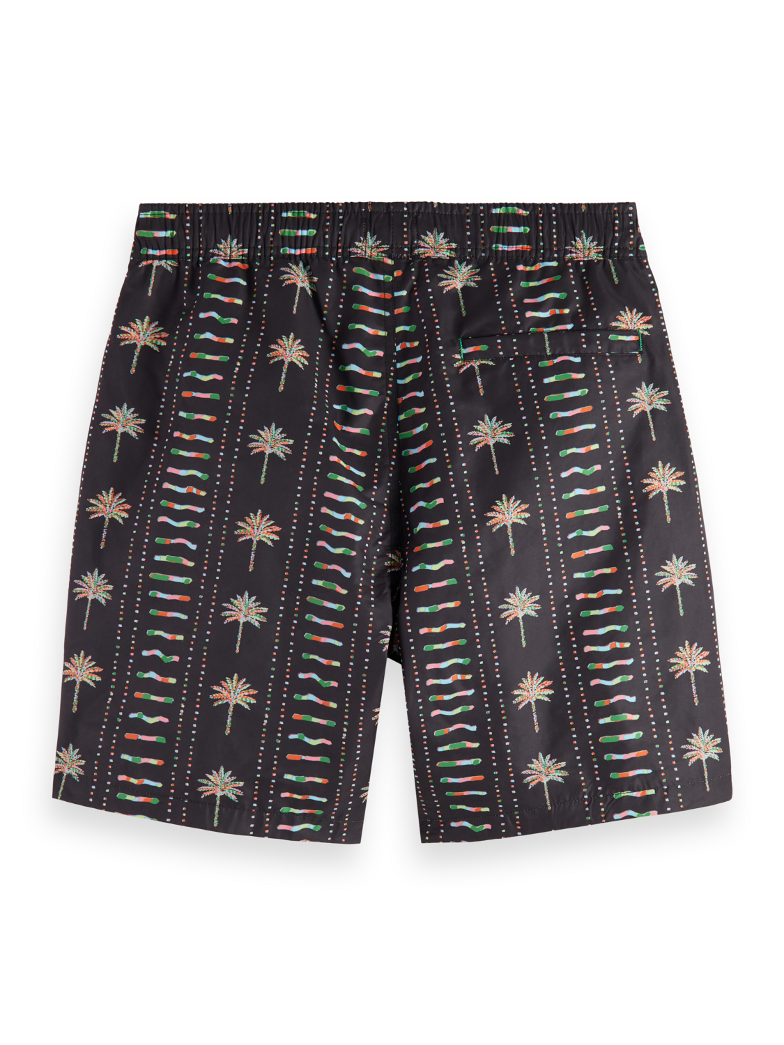 MID LENGTH SWIM SHORT ALL OVER PRINT