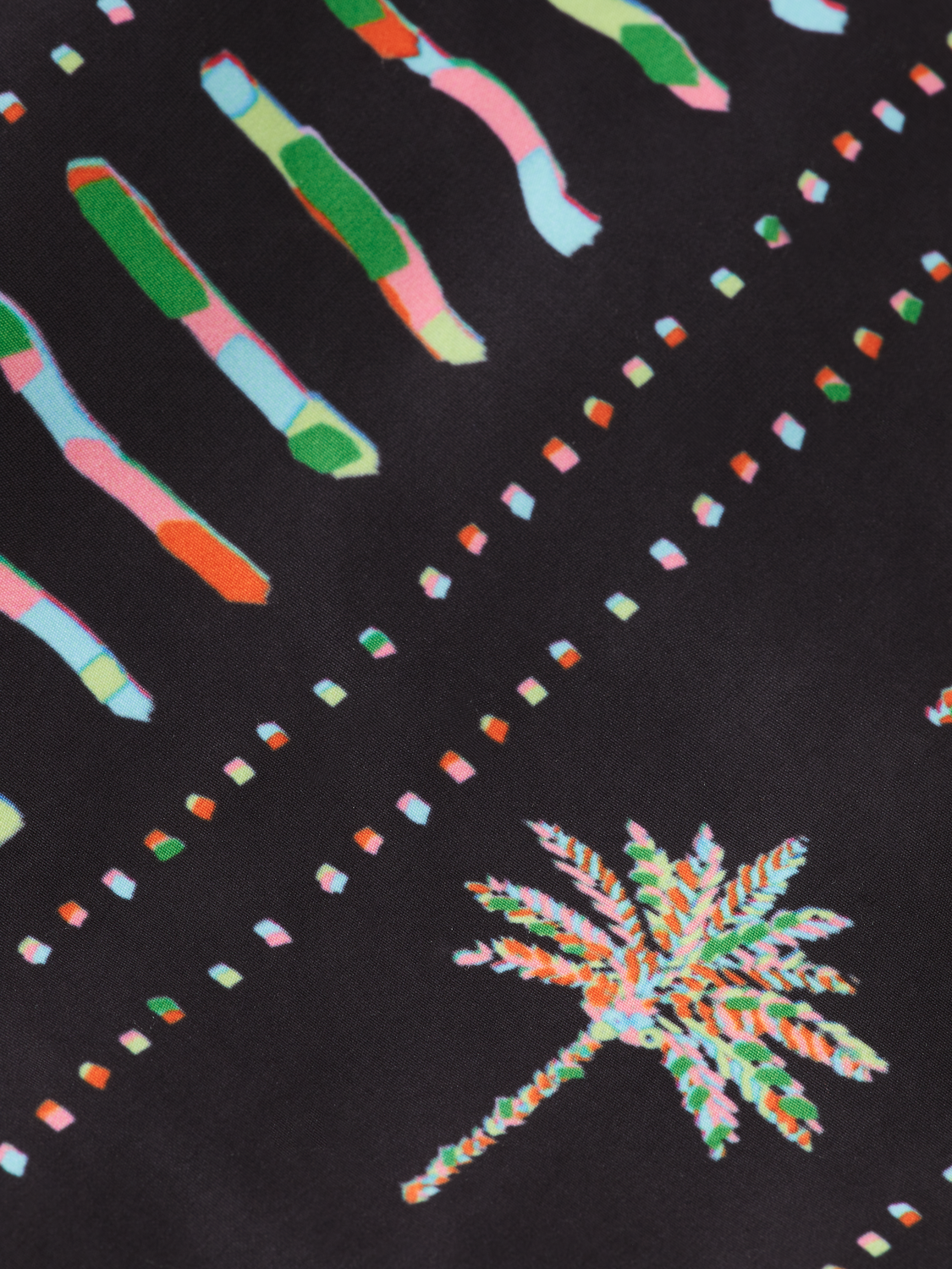 MID LENGTH SWIM SHORT ALL OVER PRINT