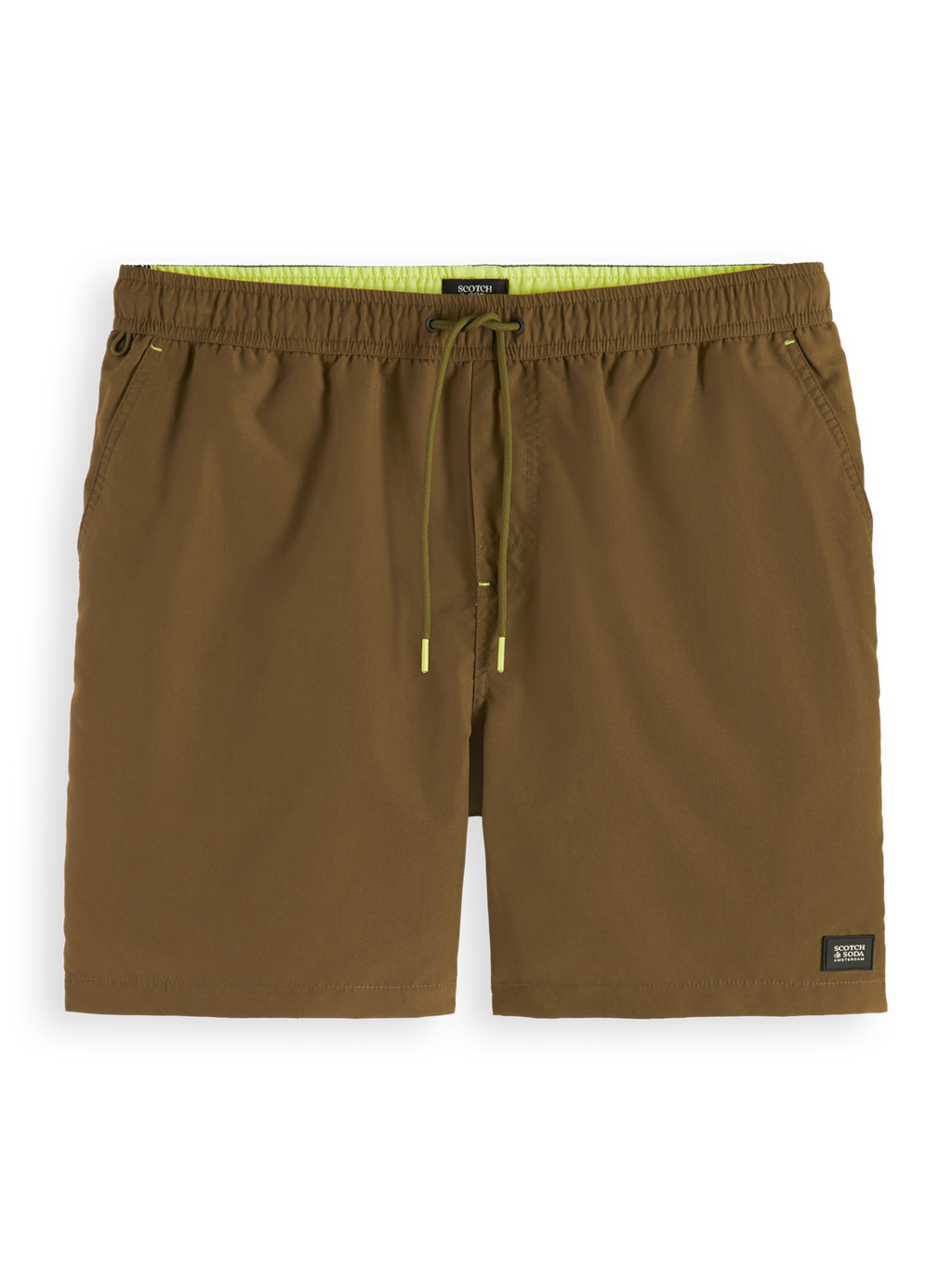 MID LENGTH SWIM SHORT   SOLID