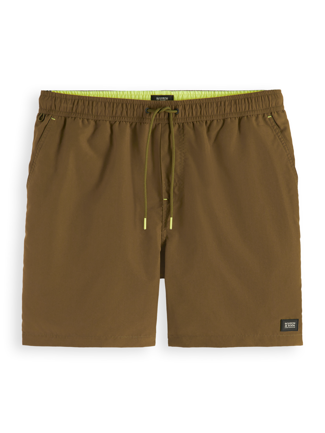 MID LENGTH SWIM SHORT   SOLID