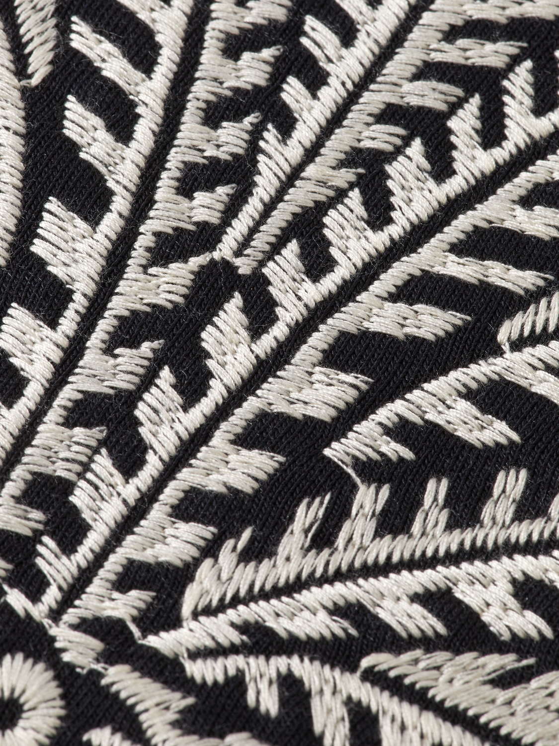 PALM TREE EMBROIDERY HOODIE