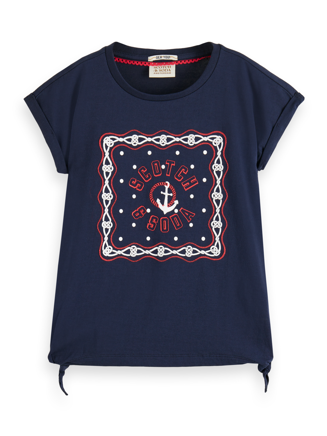Girls SIDE KNOT T-SHIRT