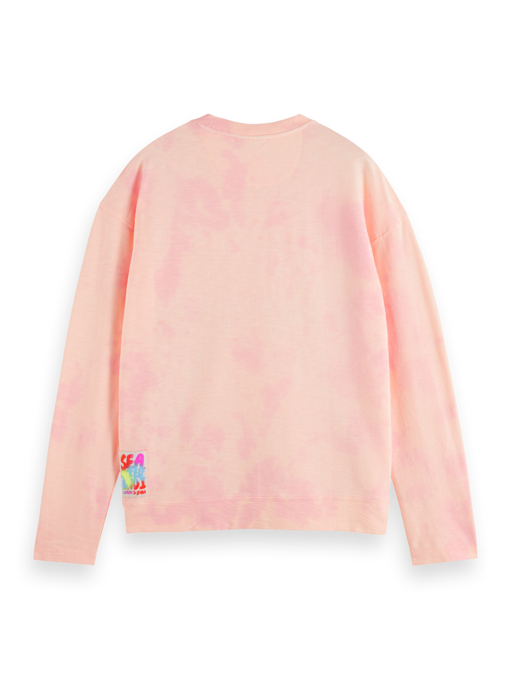 LIGHTWEIGHT WASHED NEON SWEATSHIRT