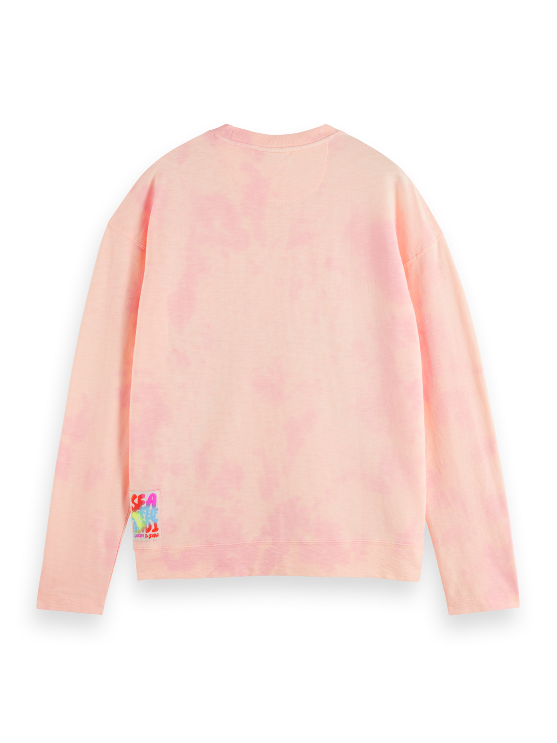 LIGHTWEIGHT WASHED NEON SWEATSHIRT