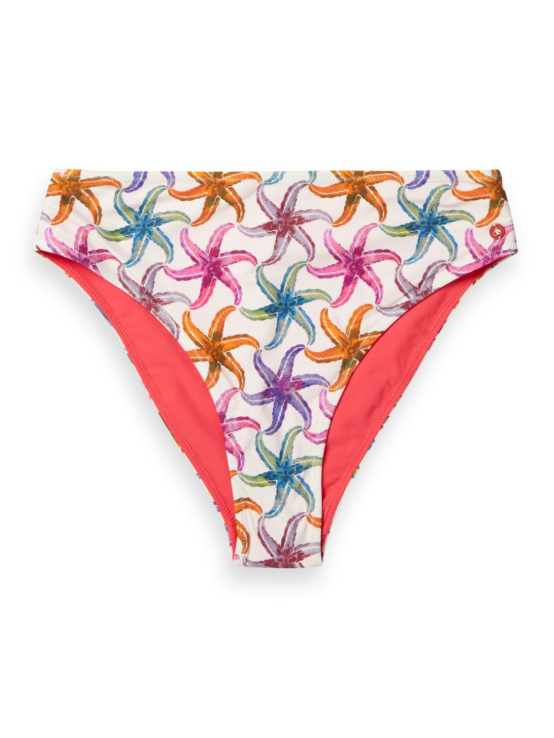 REVERSIBLE HIGH-WAIST BIKINI BOTTOM
