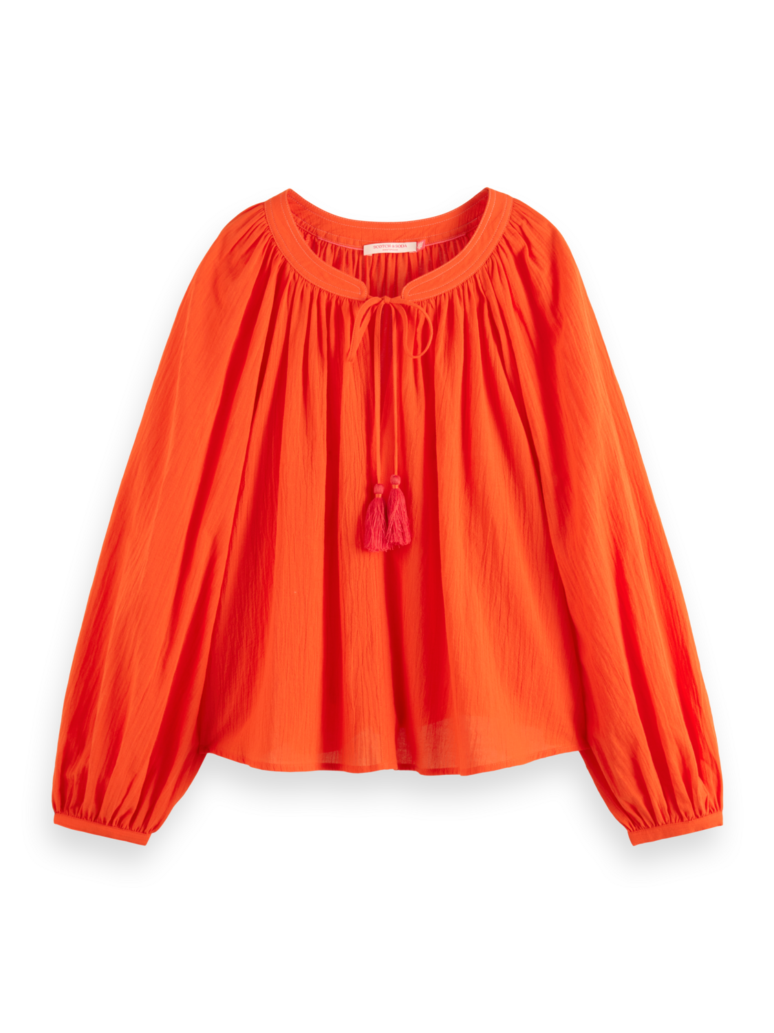 BALLOON SLEEVE TOP