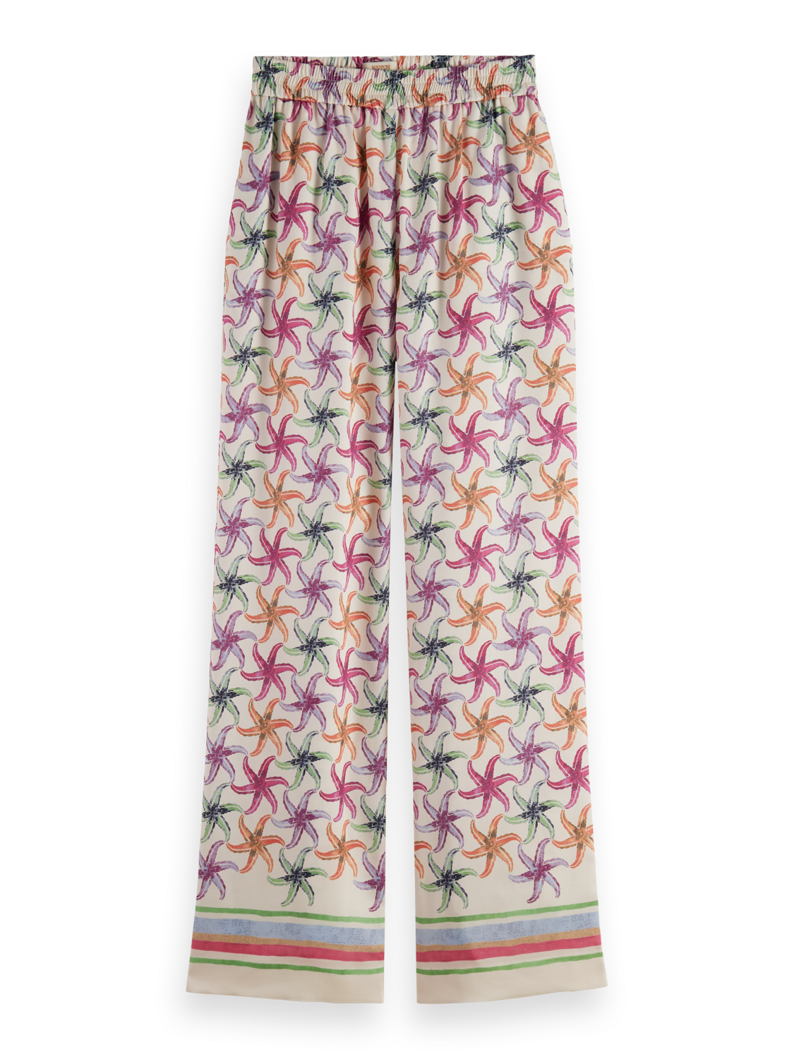 GIA STARFISH PRINTED PANT