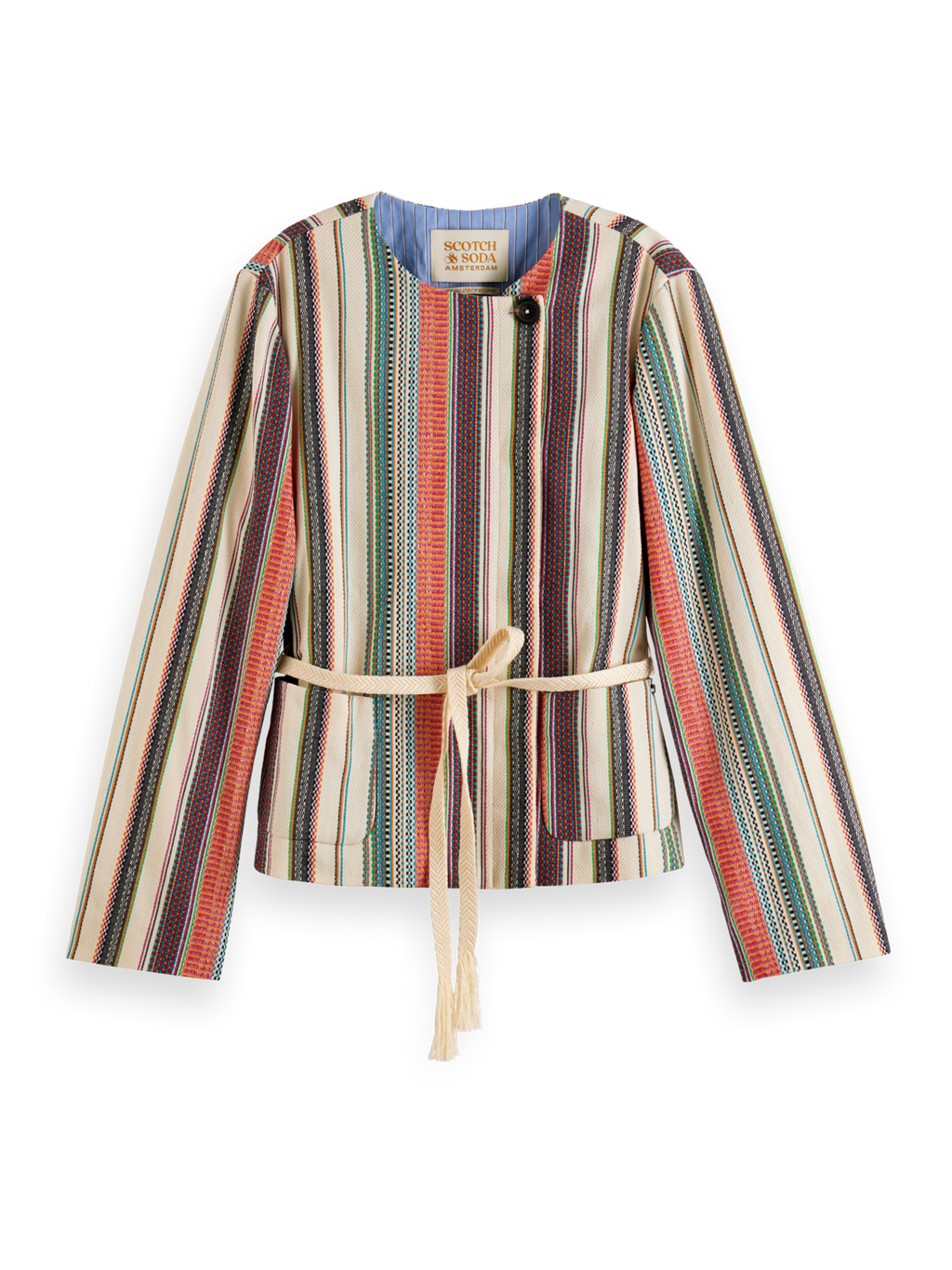 CRAFTED STRIPE BLAZER
