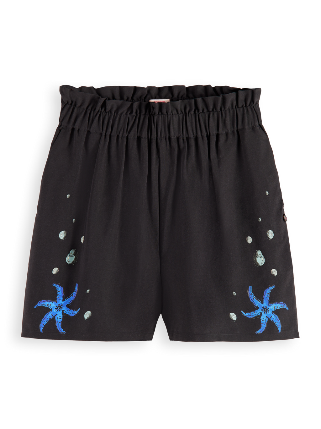 PRINTED PULL ON SHORTS