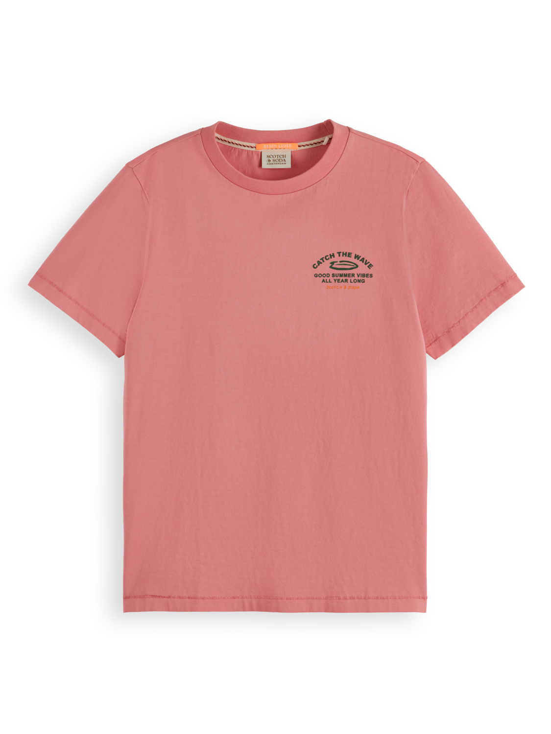 REGULAR FIT LEFT CHEST ARTWORK T-SHIRT
