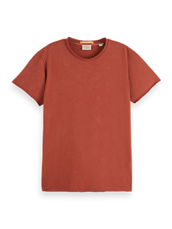 WASHED EMBROIDERED T-SHIRT