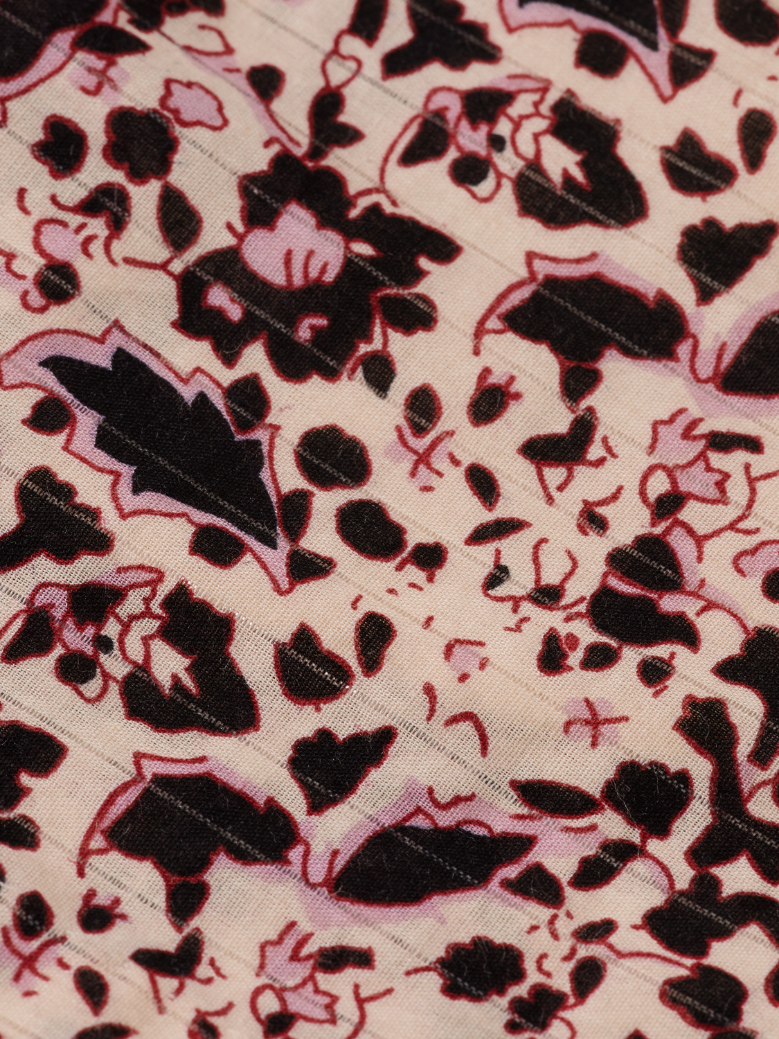 BLOCK FLORAL PRINTED SHORT