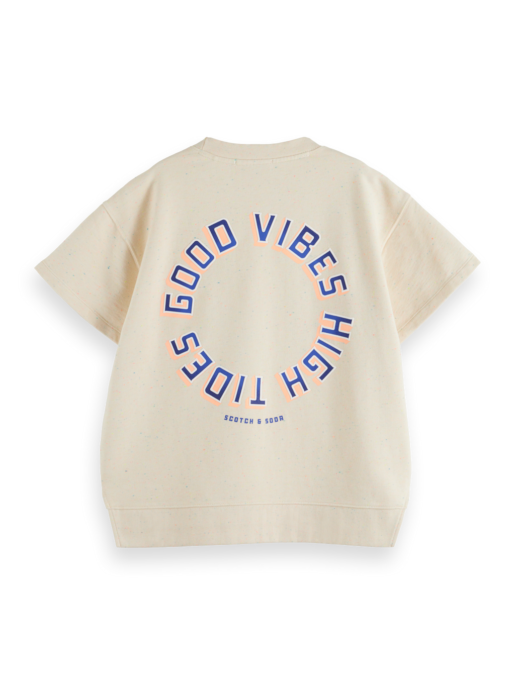 SPLIT HEM GRAPHIC SWEATSHIRT