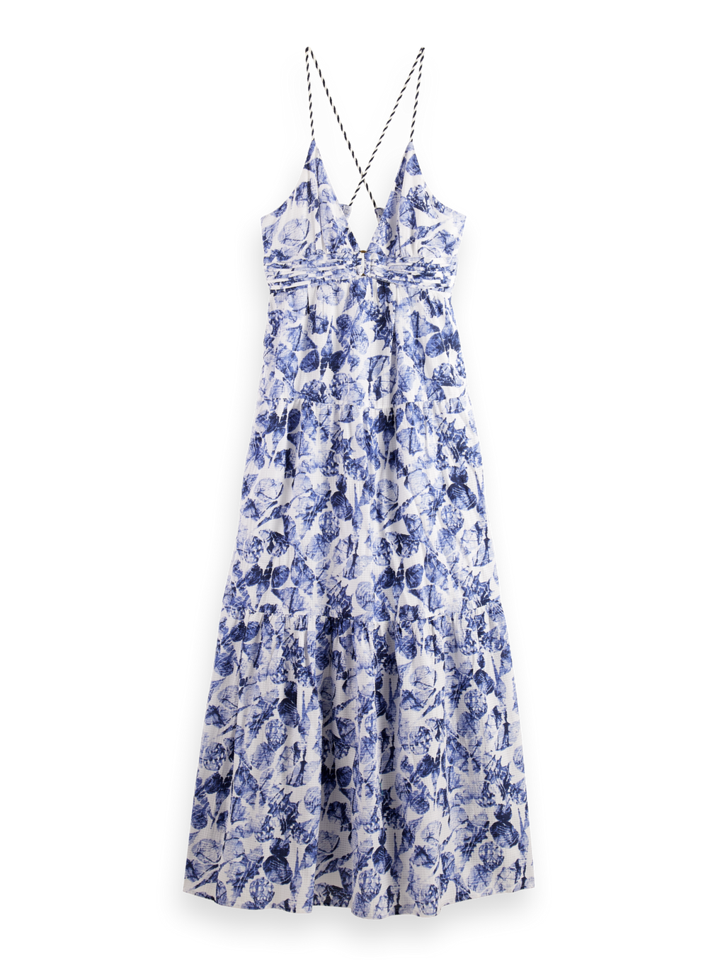 WAISTED MAXI DRESS