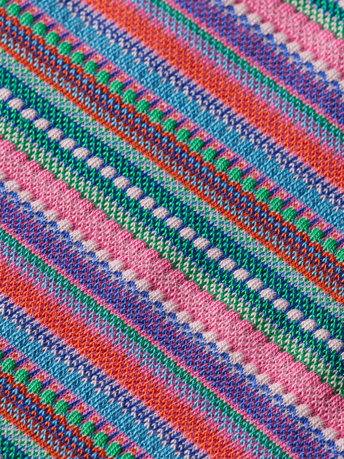 TEXTURED STRIPE SLIM FIT T-SHIRT