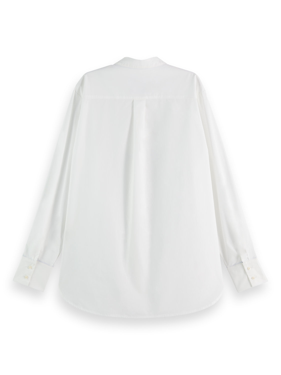 COLLARLESS RELAXED FIT SHIRT