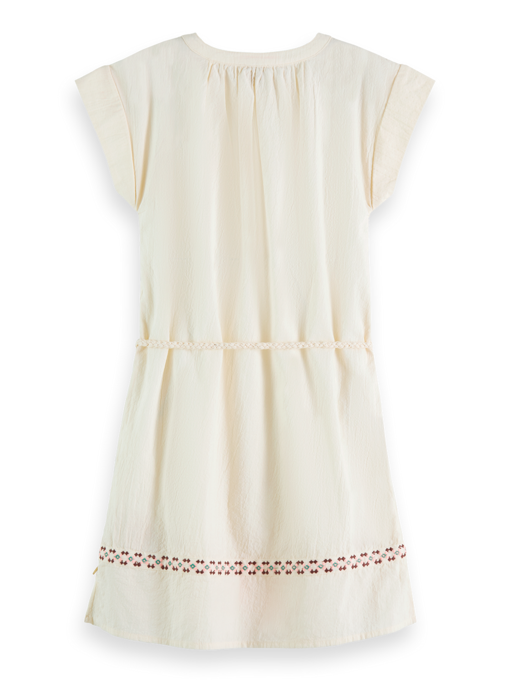 Girls NEON POP EMBROIDERED KAFTAN DRESS