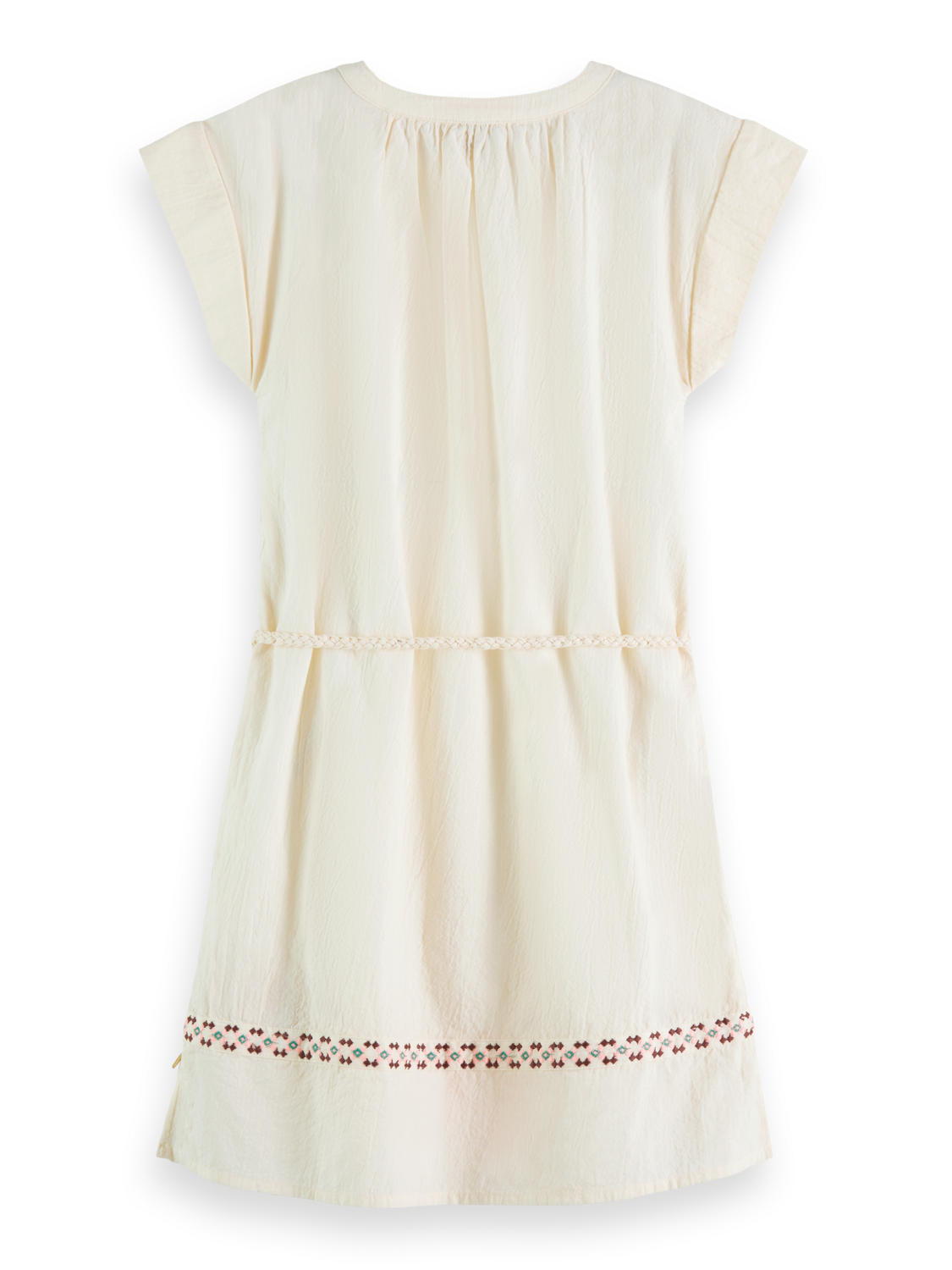 Girls NEON POP EMBROIDERED KAFTAN DRESS