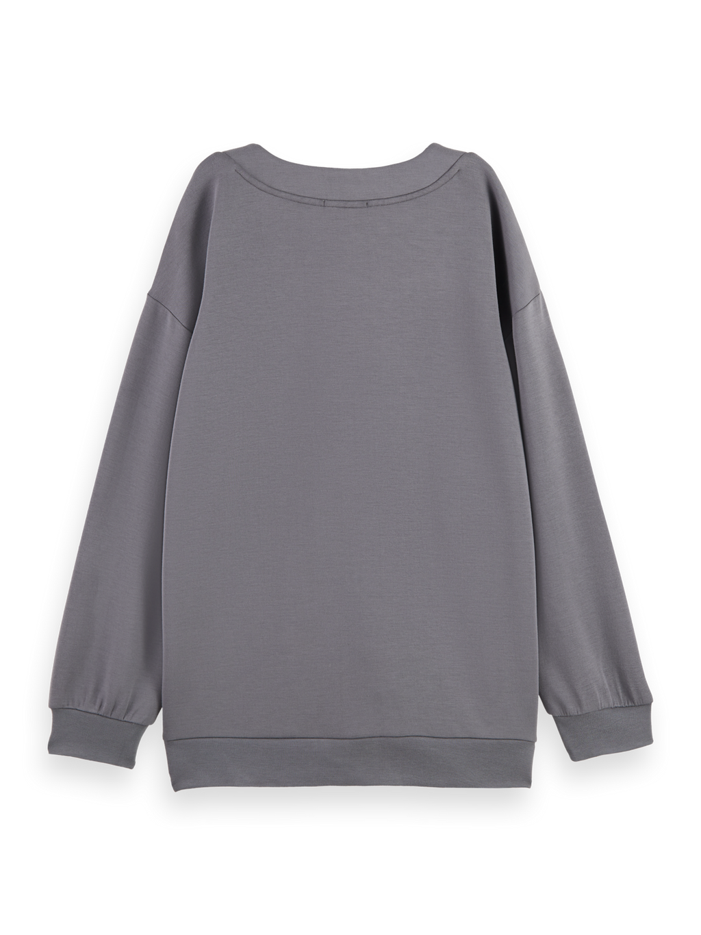 OVERSIZED JERSEY BOMBER JACKET