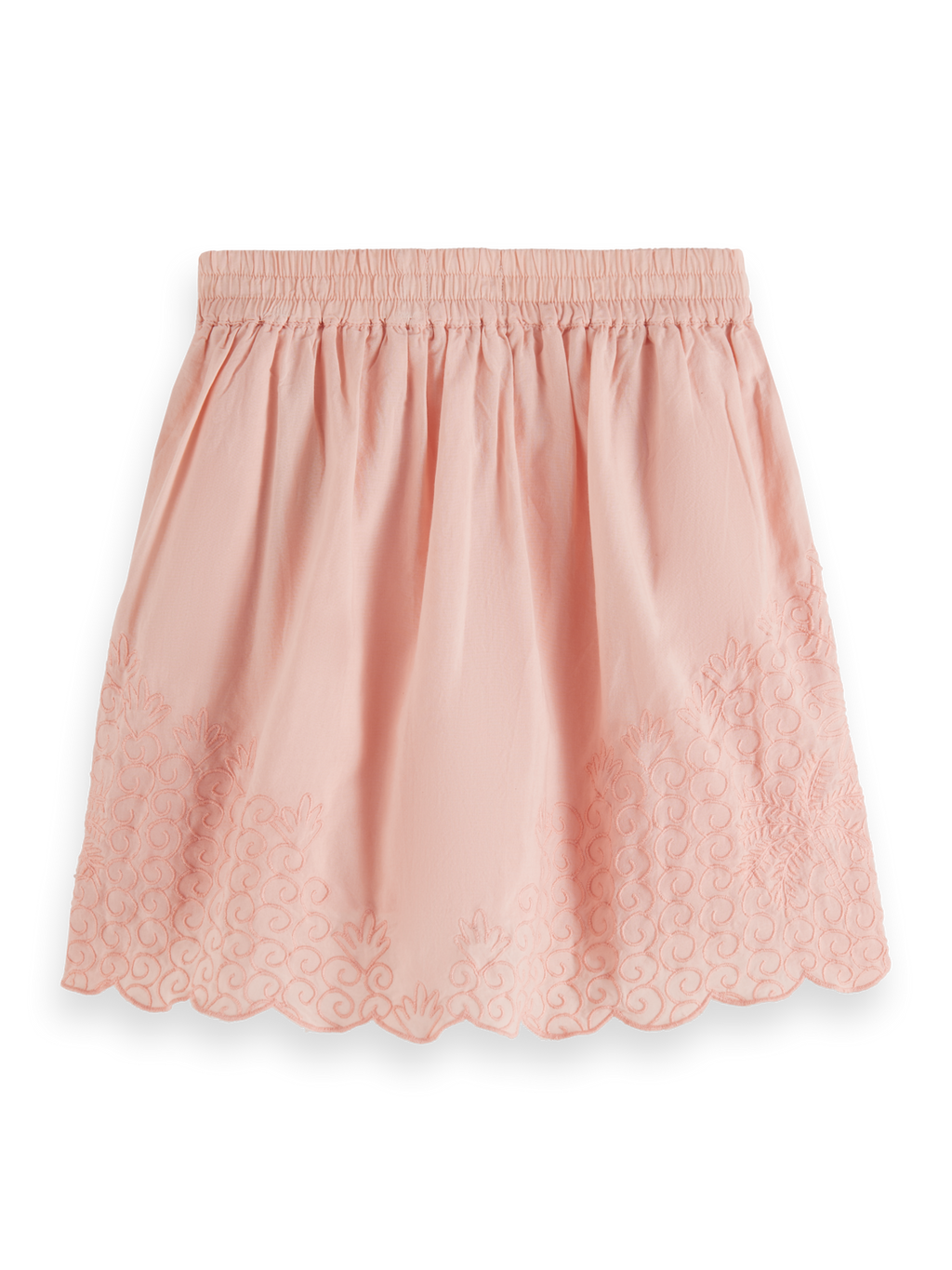 Girls DELICATE EMBROIDERED SKIRT WITH INNER SHORT