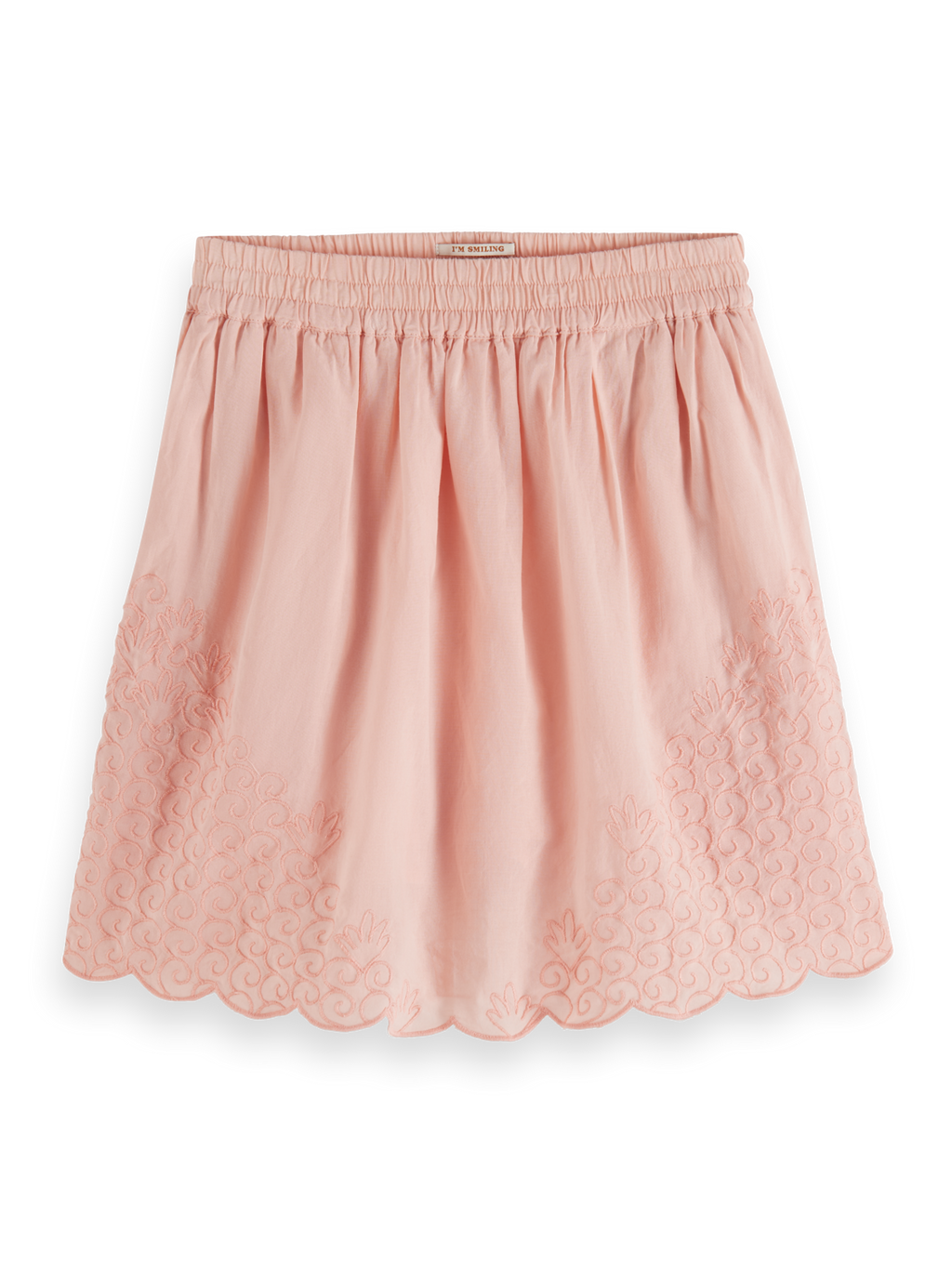 Girls DELICATE EMBROIDERED SKIRT WITH INNER SHORT