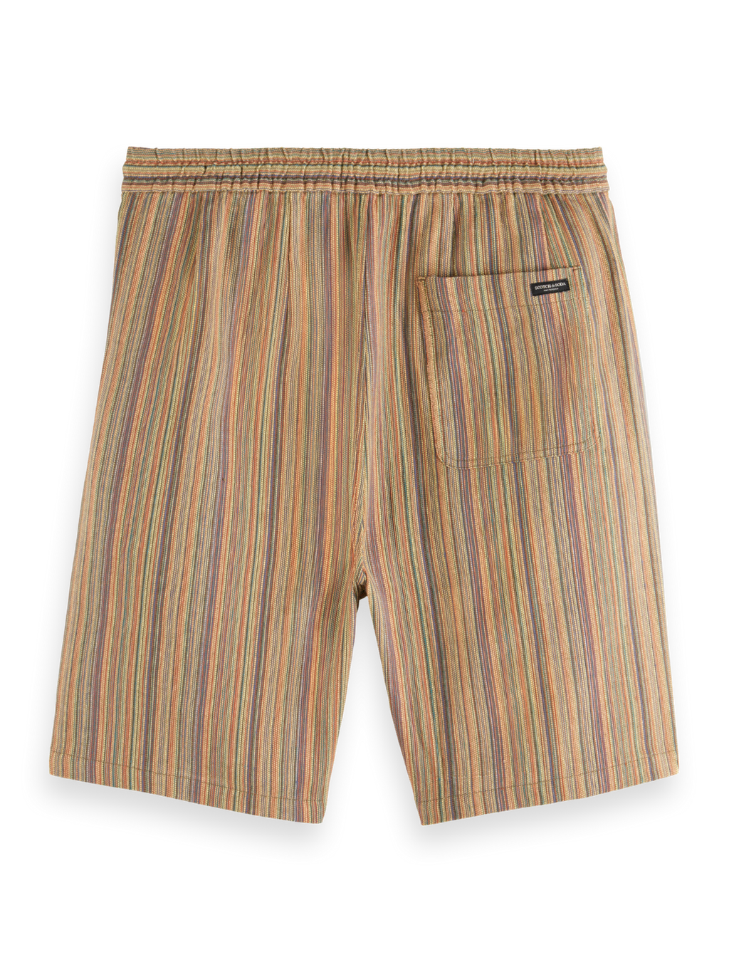 FAVE- STRUCTURED MULTI-COLOURED BERMUDA SHORT