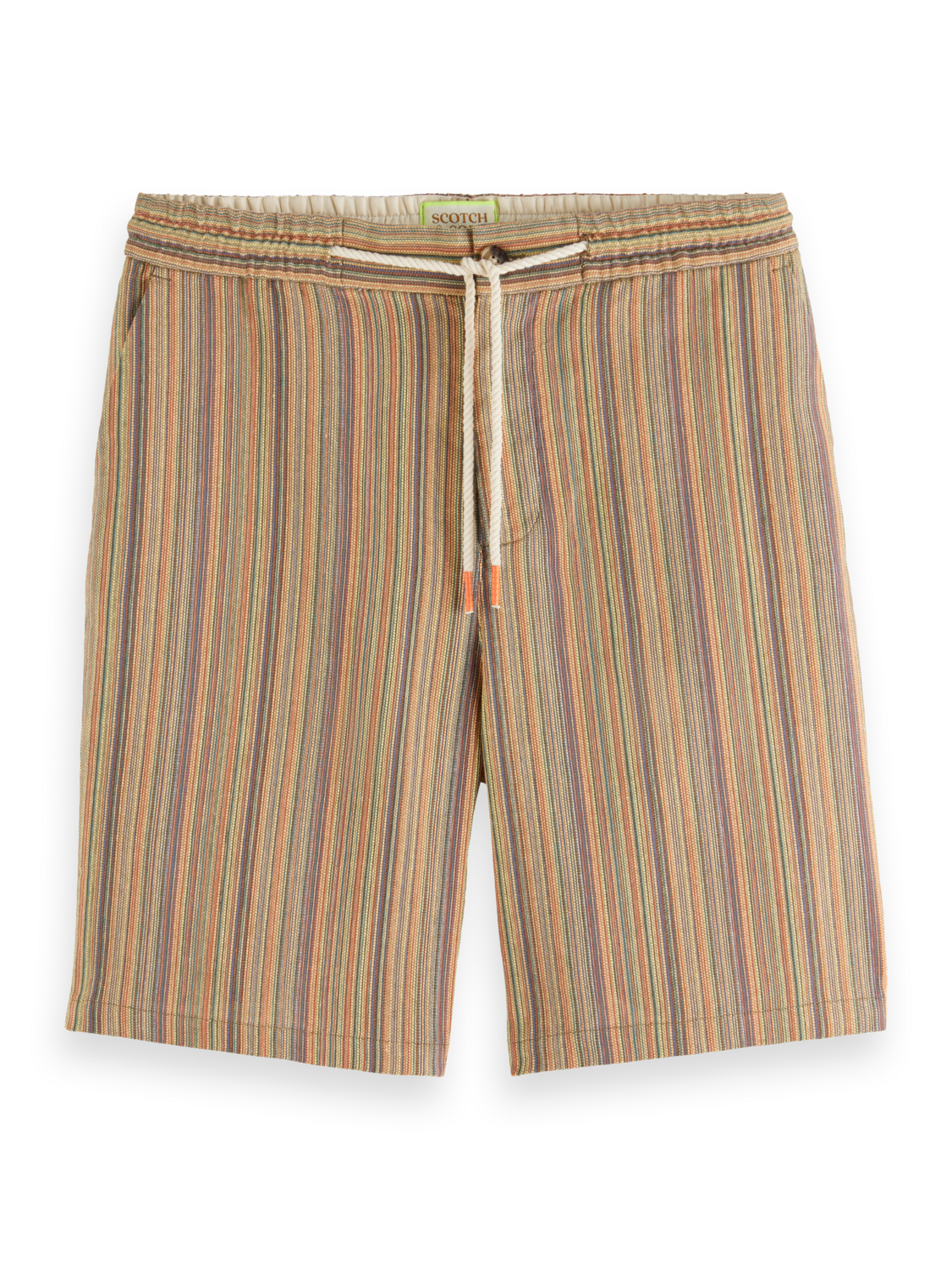 FAVE- STRUCTURED MULTI-COLOURED BERMUDA SHORT