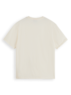 PLACED EMBROIDERY T-SHIRT