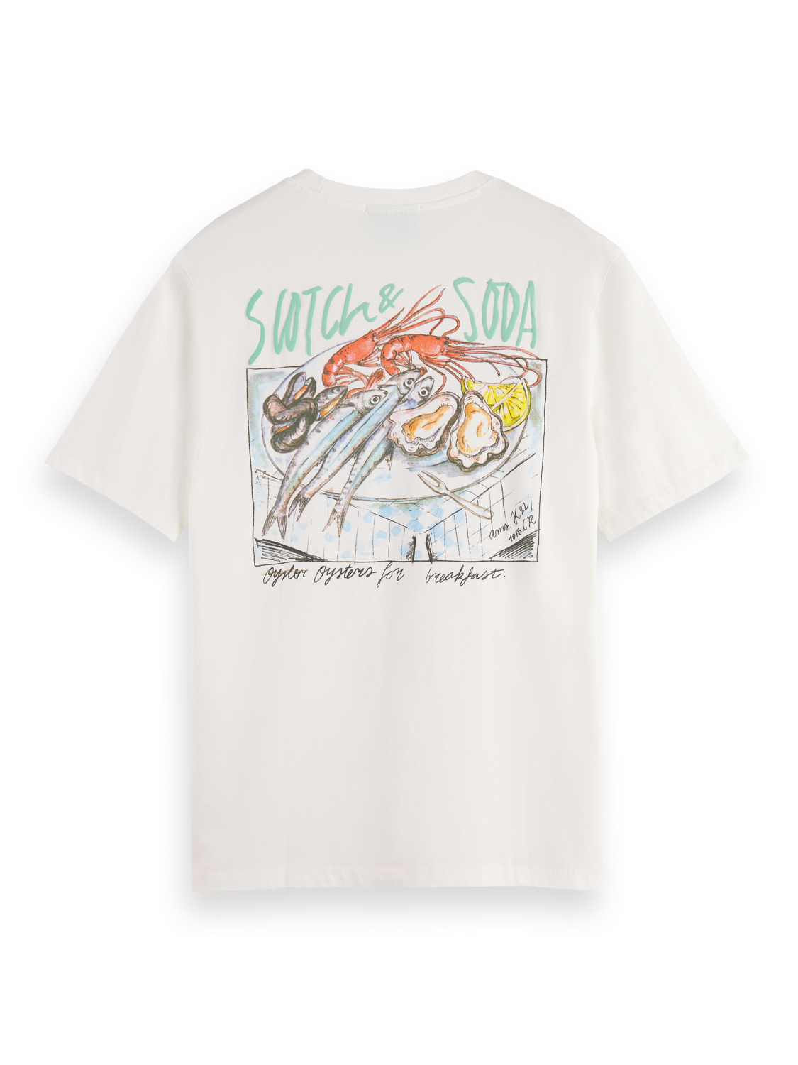 T-Shirt mit Artwork vorn und hinten