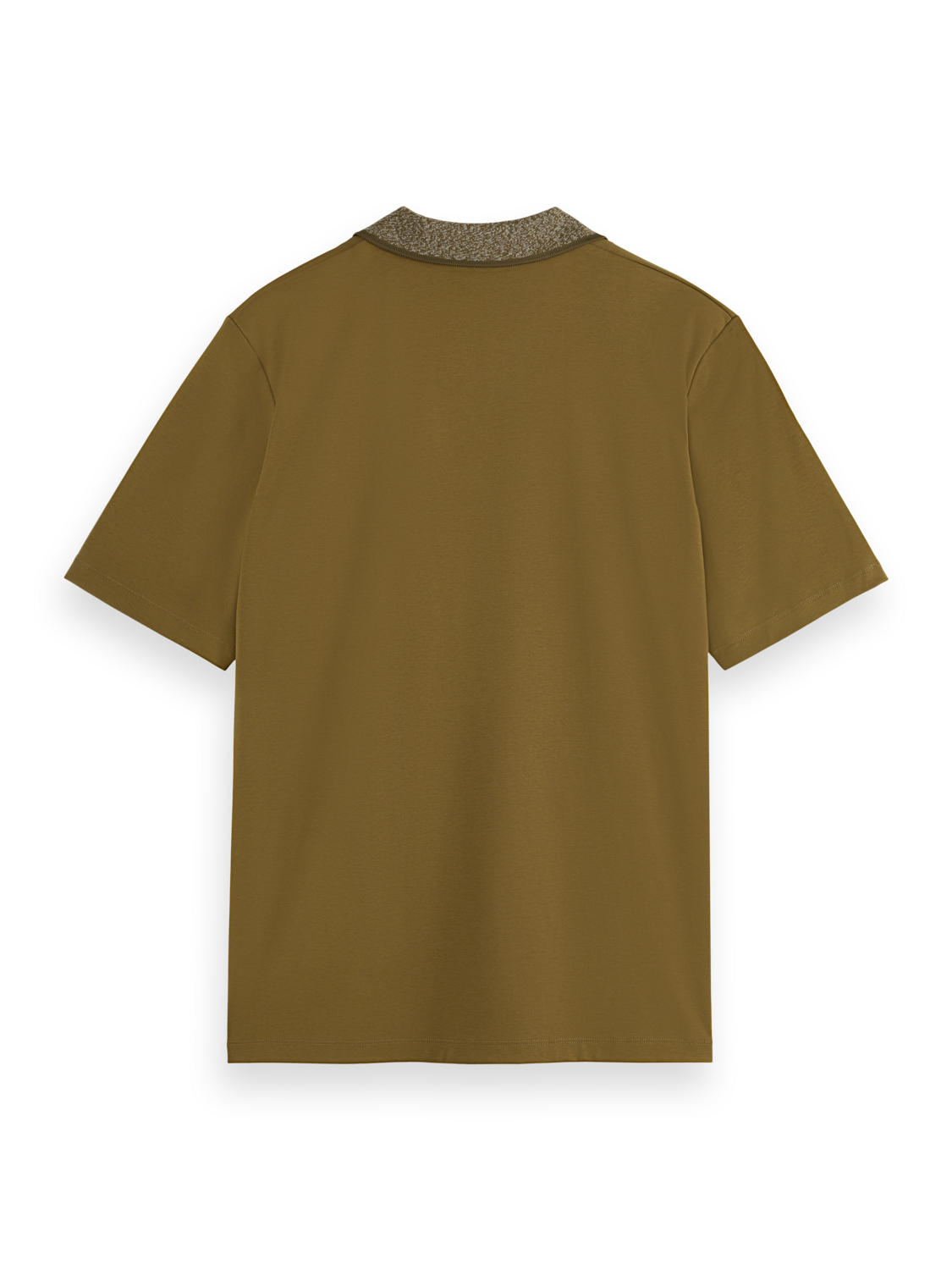 MELANGE COLLAR POLO