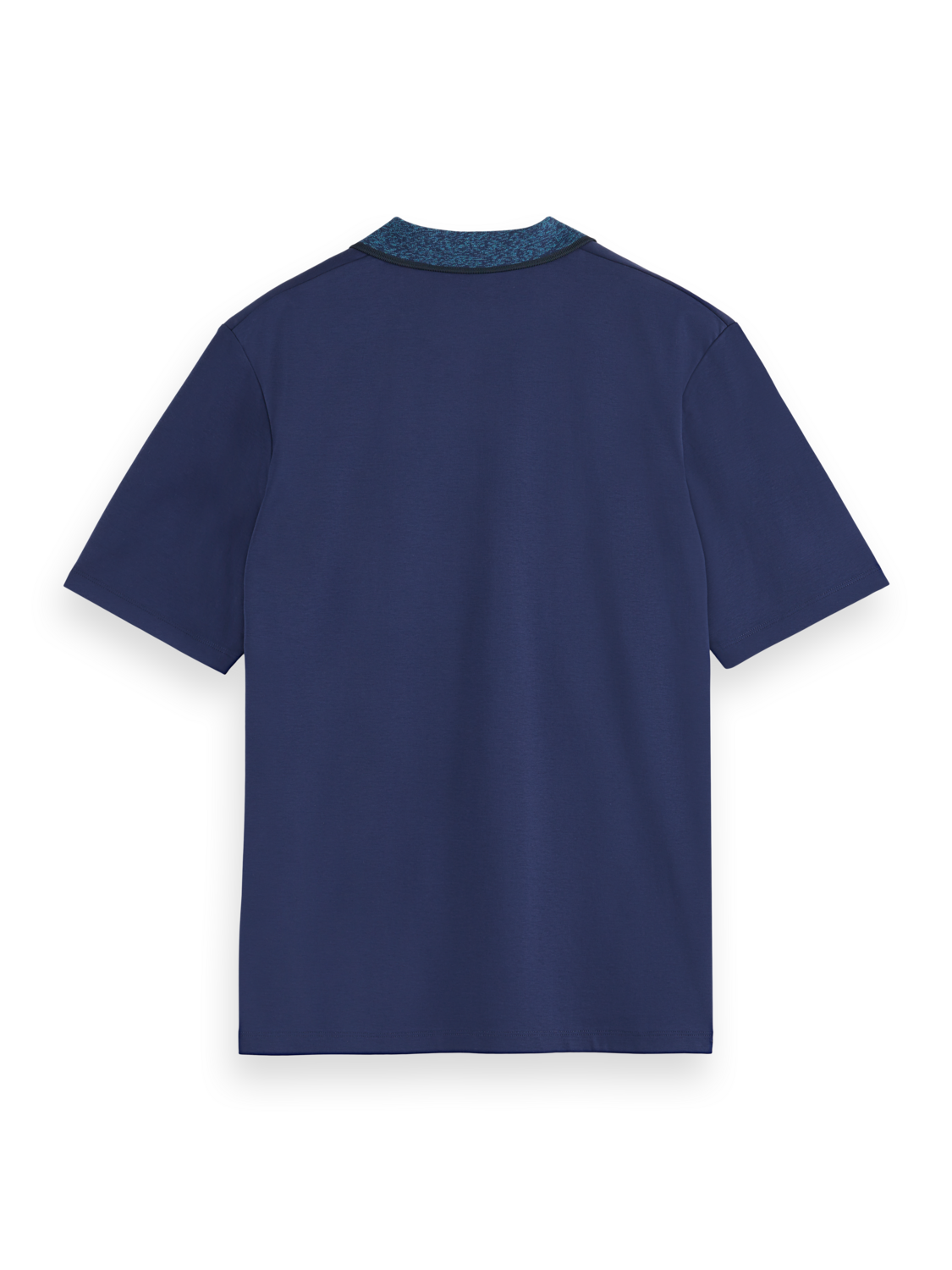 MELANGE COLLAR POLO