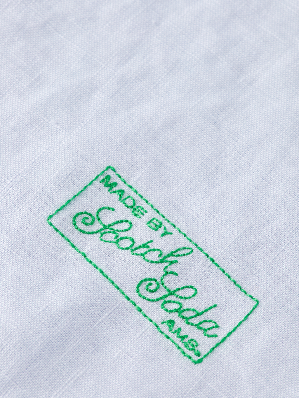 LINEN SHIRT WITH ROLL-UP