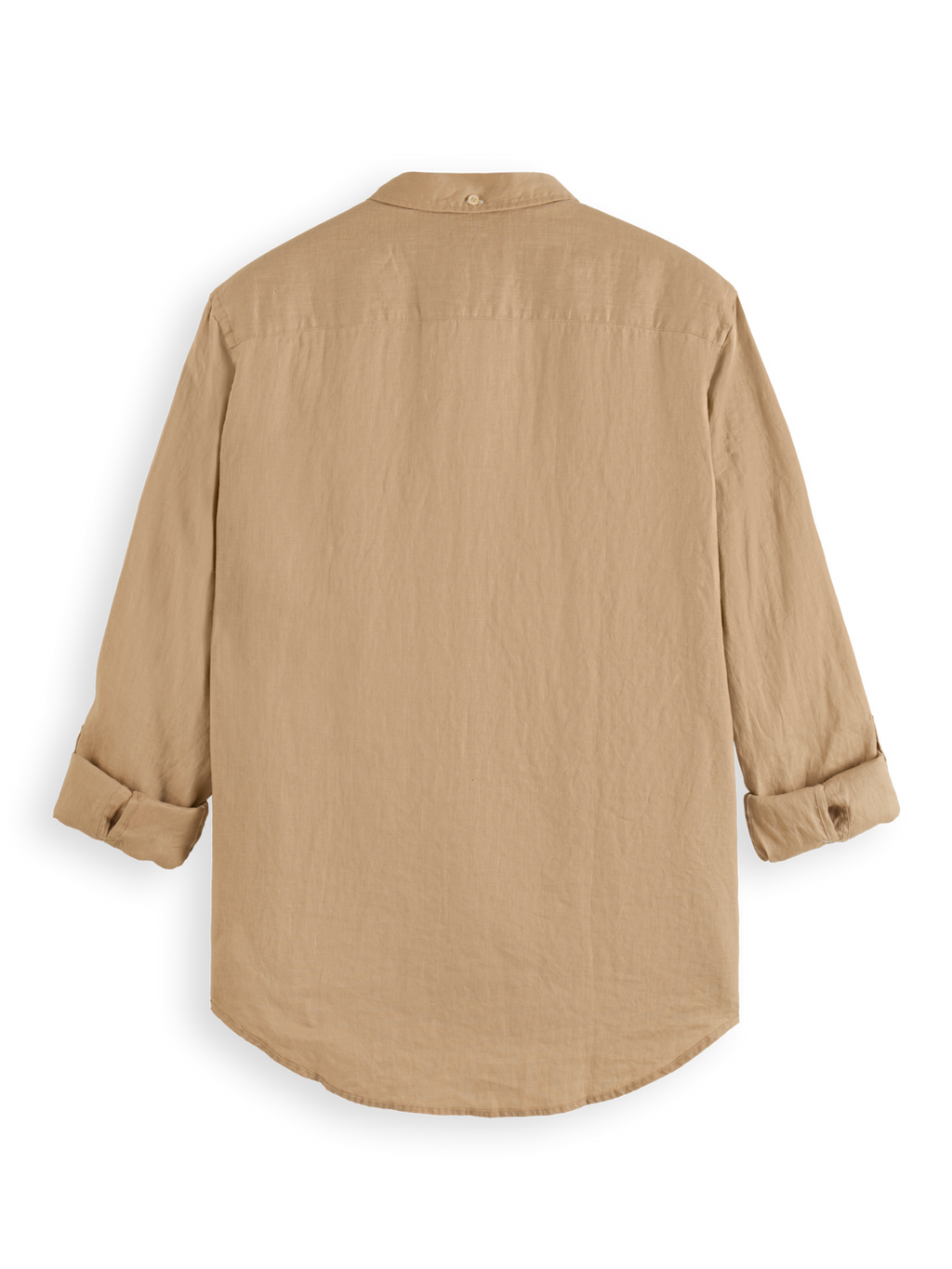 LINEN SHIRT WITH ROLL-UP