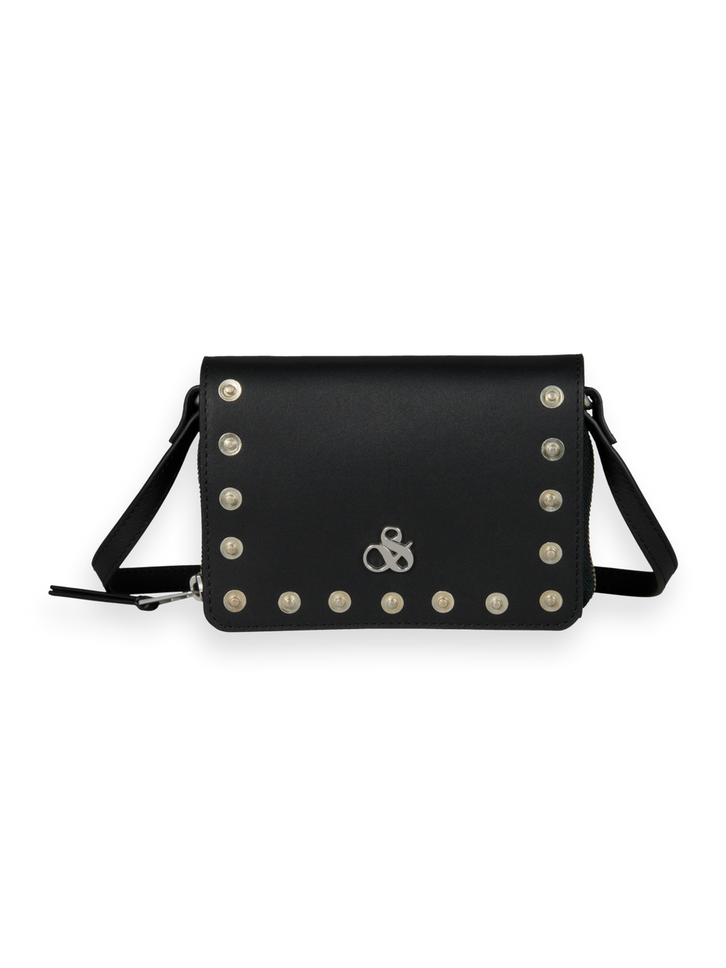 CROSSBODY WALLET WITH RIVETS